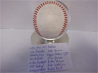 1970'S NEW YORK YANKEES SIGNED AUTO BASEBALL