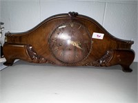 LARGE MANTEL CLOCK AS IS