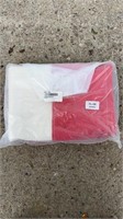 Large Red & White Golf Cart Seat Cover
