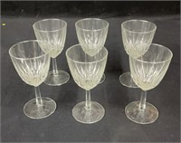 Set of 6 Glass Cups