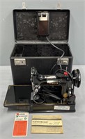 Singer Featherweight Sewing Machine Model 221