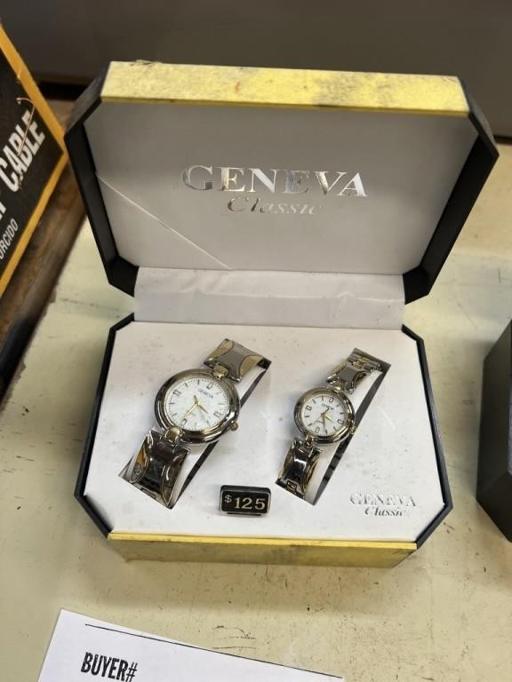 GENEVA WATCHES SET