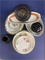 Ceramic Lot Bone China Trinket Dishes