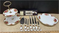 Royal Albert Old Country Rose Serving Dishes &