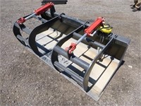 72" Skid Steer Grapple Bucket