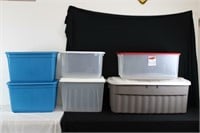 6 Assorted size Totes