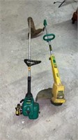 Two Weed Eater Brand Trimmers