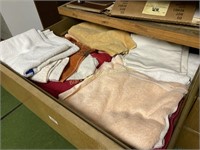 Drawer full of assorted towels