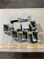 Plastic electrical switch boxes (9)