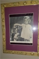 Framed Shirley Temple