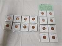 16 Lincoln Cents
