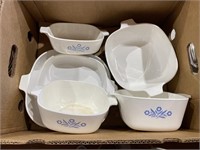 (7) Assorted Corning Ware Bake Dishes