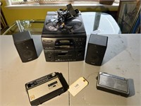 VINTAGE STEREO AND PORTABLE RADIOS