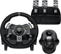 Logitech G920 Racing Wheel + Shifter - Black