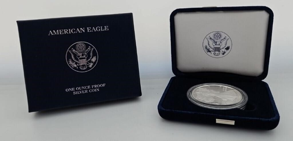 2008W Proof American Silver Eagle