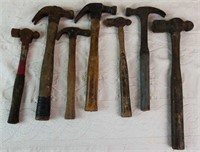Lot of Old Hammers