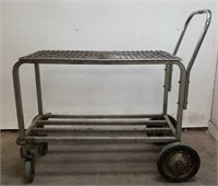 Aluminum Cart on Wheels