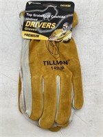 Size Medium Tillman Drivers Gloves - Double Stitch