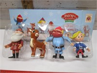 LIMITED EDITION RUDOLPH TALKING FIGURINES