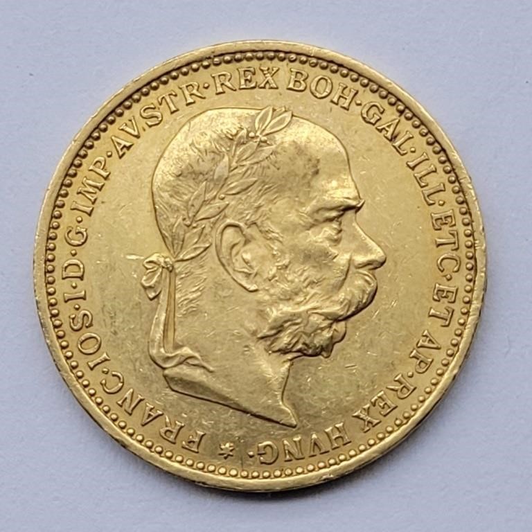 1899 GOLD 20 CENT FRANCE COIN