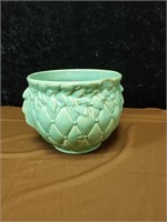 McCoy blue pot approx 7 inches tall & 8.5