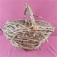 Woven Twig Basket