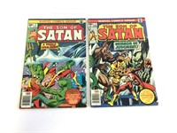 The Son of Satan #6 & 7 (1976) FN- Range