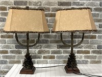 27.5 in Tall Southwestern Lamps
