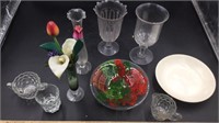 Vases, Heavy Glass cups, Jelly jar