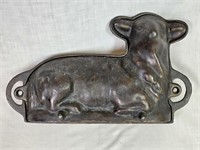 Cast Iron Lamb Cake Mold