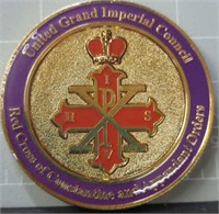 United Grand imperial council challenge coin