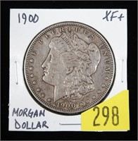 1900 Morgan dollar