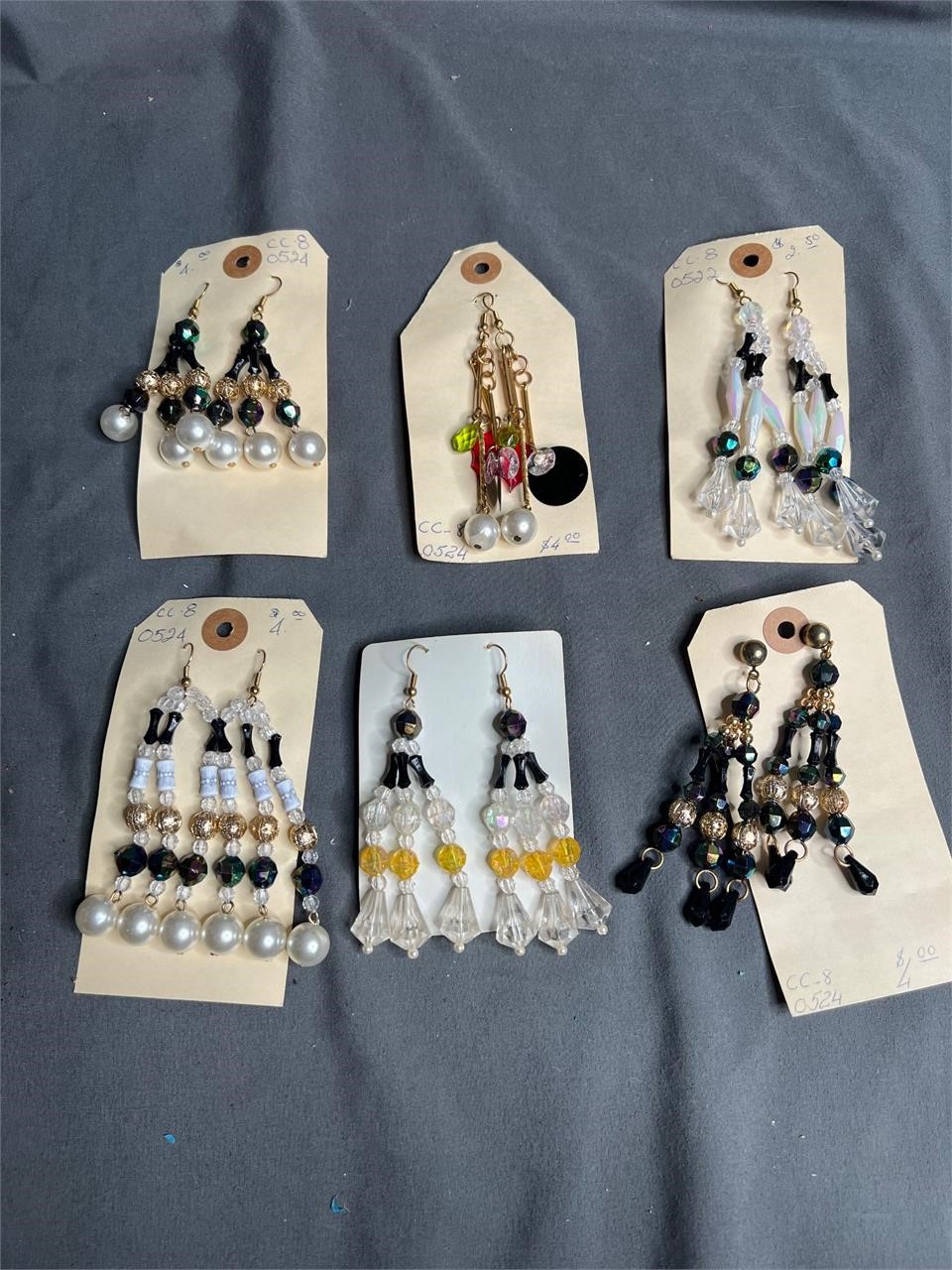 Vintage Lot of Jewelry Earrings