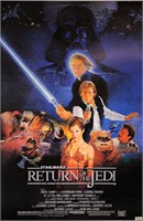 Star Wars Return of Jedi Autograph Poster