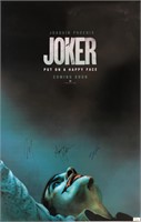 Joker Joaquin Pheonix Autograph Poster