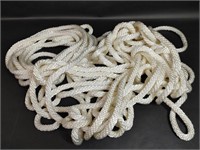 Large Bundle of White Nylon Rope