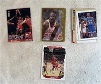 Lot Of 4 90s Michael Jordan Cards