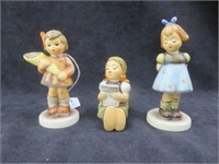 3PC HUMMEL FIGURINES 4.5"T