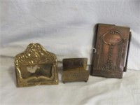 VINTAGE ENGAGEMENT KEEPER, LETTER HOLDER AND