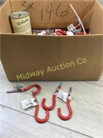 BOX OF RED HOOKS