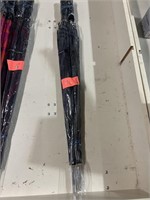 Lot of (2) activsport black and gray umbrellas