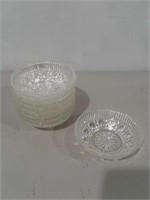 (8) Indiana Glass 5-1/2" Bowls