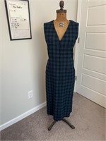 Vtg 1990's Pendleton wool Jumper Dress