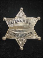 Authentic Dodge City Marshal Badge