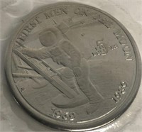 The first man on the moon five dollar