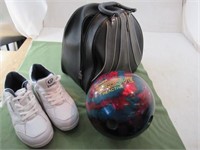 Bowling Ball Bag Men's Shoes Size 10.5