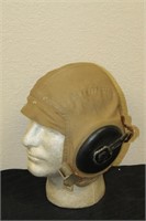 Slote & Klein Canvas/Cloth Military Flight Helmet
