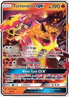 Turtonator GX 18/145 (Ultra Rare) Guardians Rising