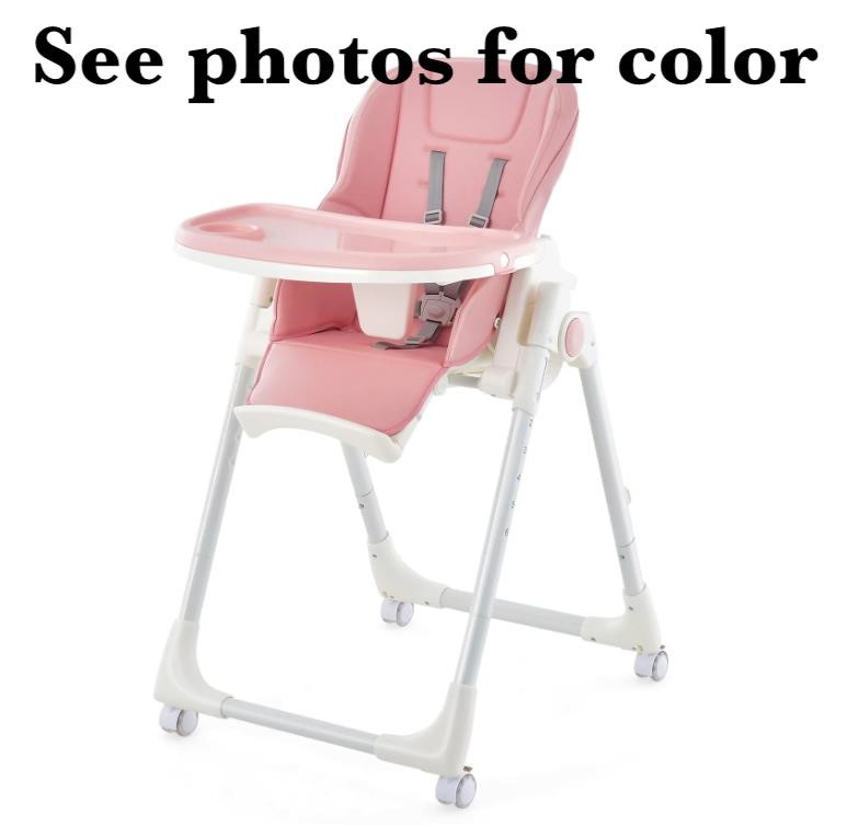 INFANS Foldable High Chair Adjustable