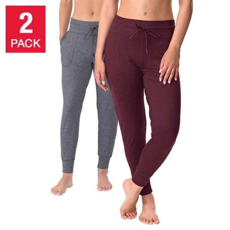 2-Pk Lole Women’s MD Lounge Jogger, Purple and